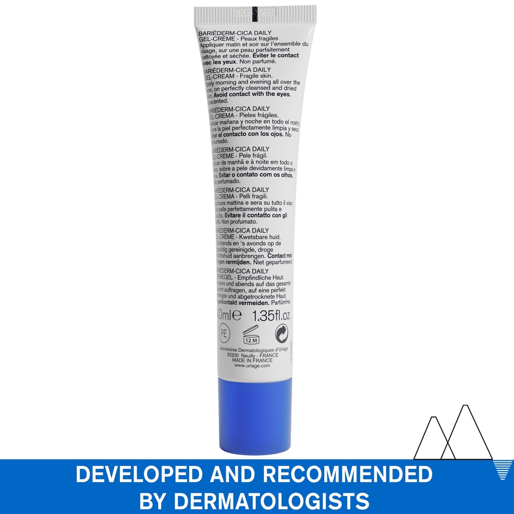 Uriage Bariederm Cica Daily Gel Cream 40 ml