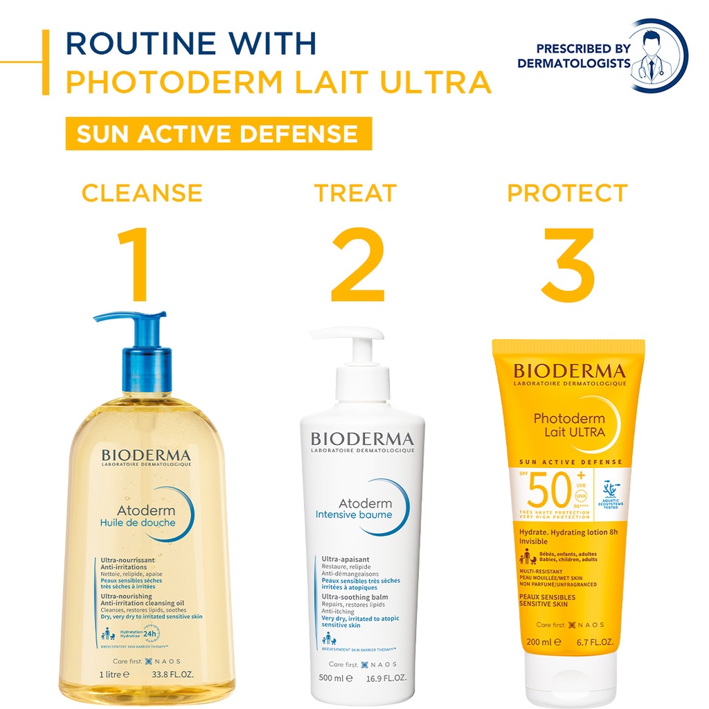 Bioderma Photoderm Lait ULTRA Family Use Sunscreen SPF50+ ( All Skin Types ) - 200 ML