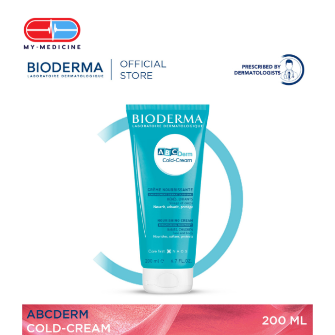 Bioderma ABCDerm Gentle Moisturizing and Nourishing Baby Cream (Face & Body)