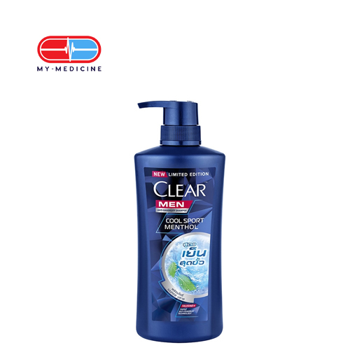 Clear Shampoo Men Cool Sport Menthol 450 ml