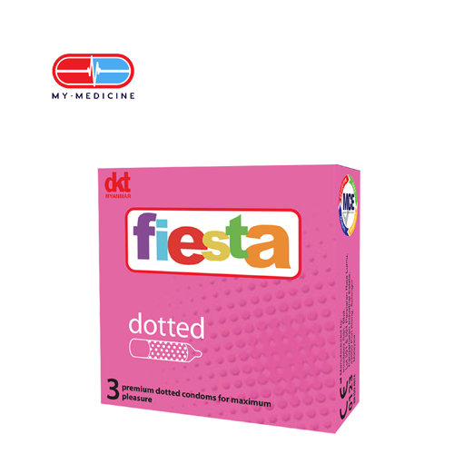 Fiesta Dotted Condom