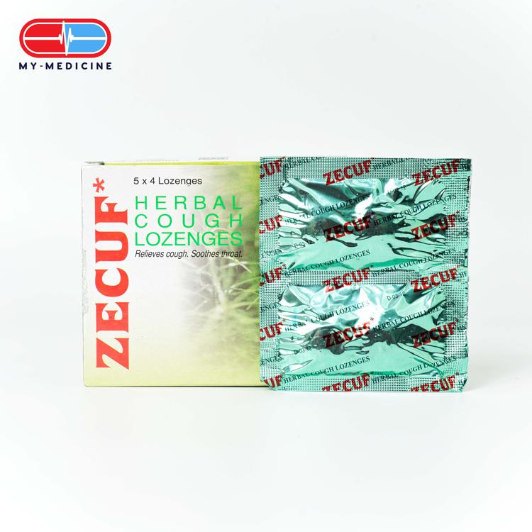 Zecuf Lozenge (Herbal) (3 for 1000 MMK)