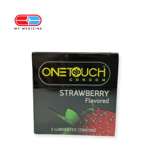 One Touch Strawberry Condom