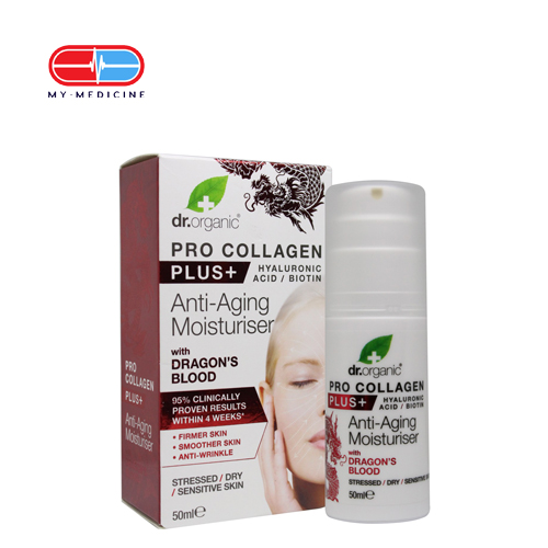Dr.Organic Pro Collagen Anti-Aging moisturiser with Dragon's Blood 50 ml