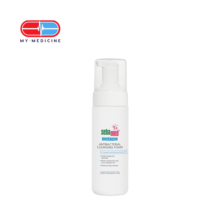 Sebamed Clear Face Antibacterial Cleansing Foam 150 ml