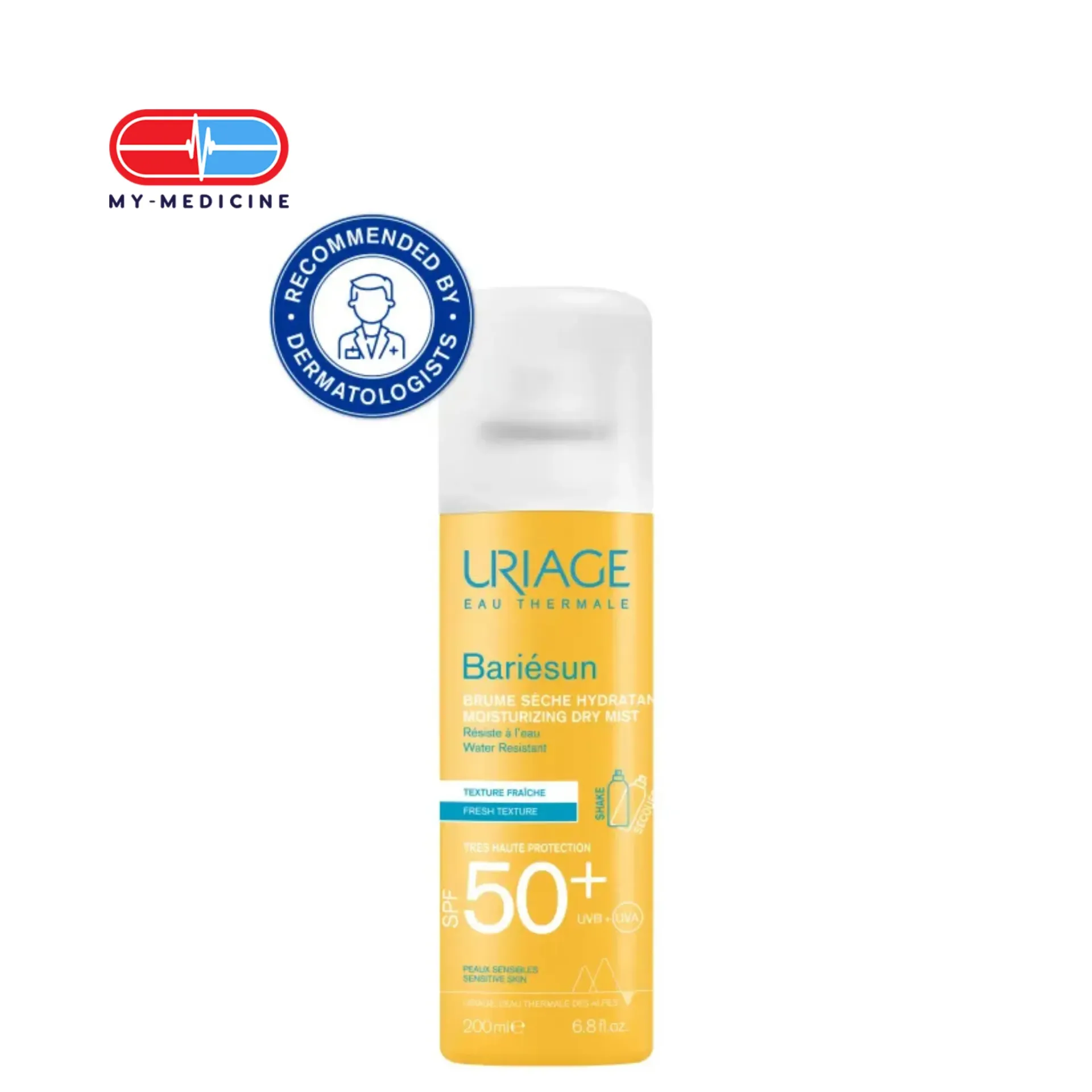 [CP040257] Uriage Bariesun SPF 50+ Dry Mist 200 ml Exp date: 12/26