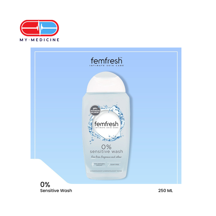 Femfresh 0% Sensitive Wash 250 ml