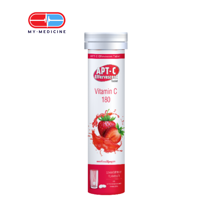 APT-C Effervescent Tablet (Strawberry Flavour)