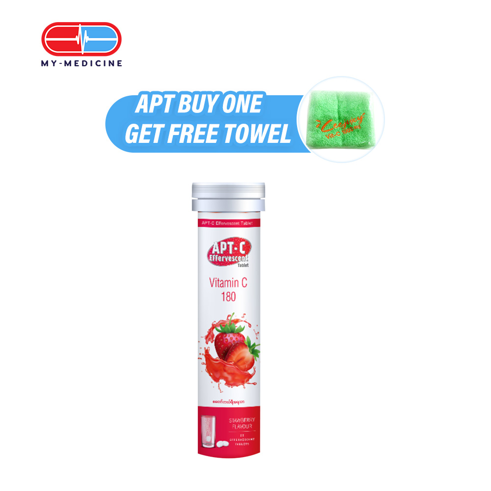 APT-C Effervescent Tablet (Strawberry Flavour)