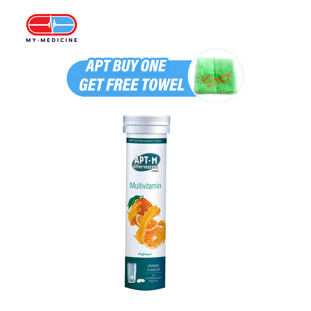 APT-M Effervescent Tablet (Orange Flavour)