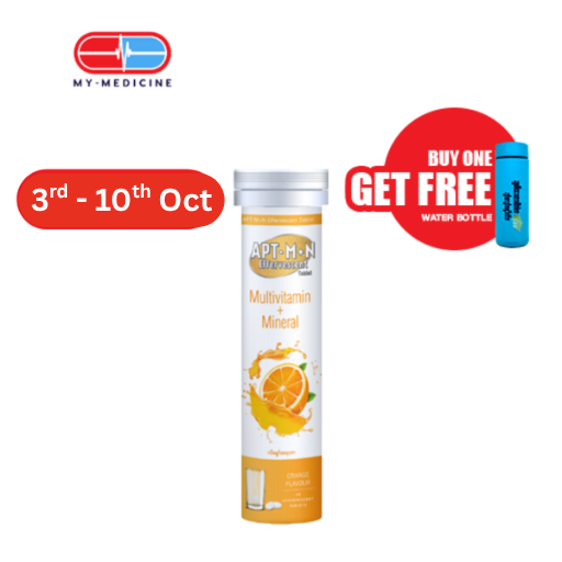 APT-M+N Effervescent Tablet (Orange Flavour)