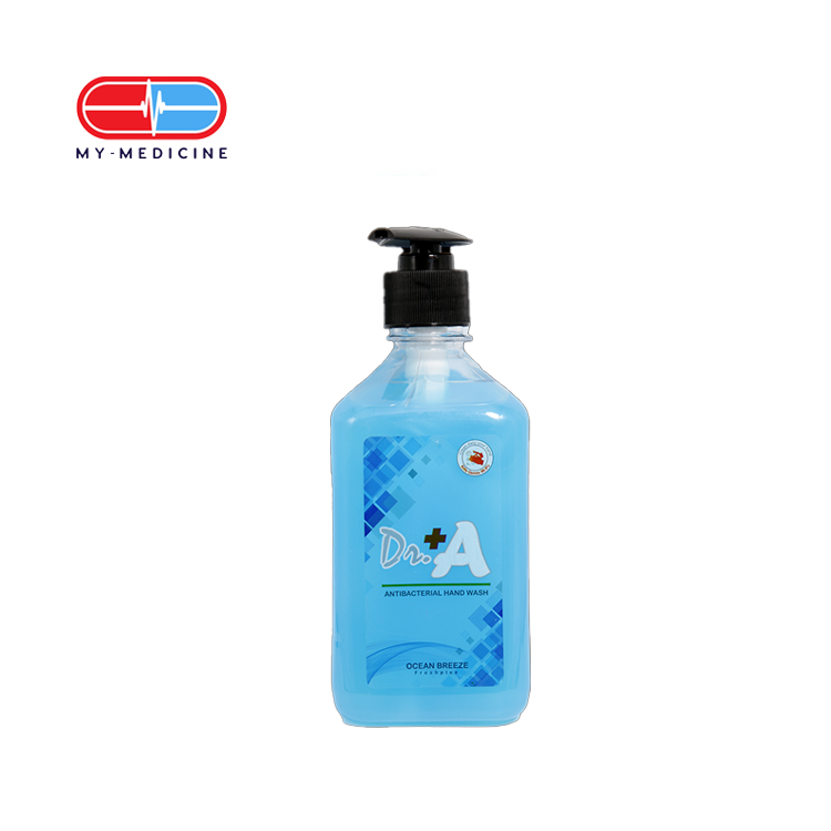 Dr+A Hand Wash Antibacterial Ocean Breeze 530ml