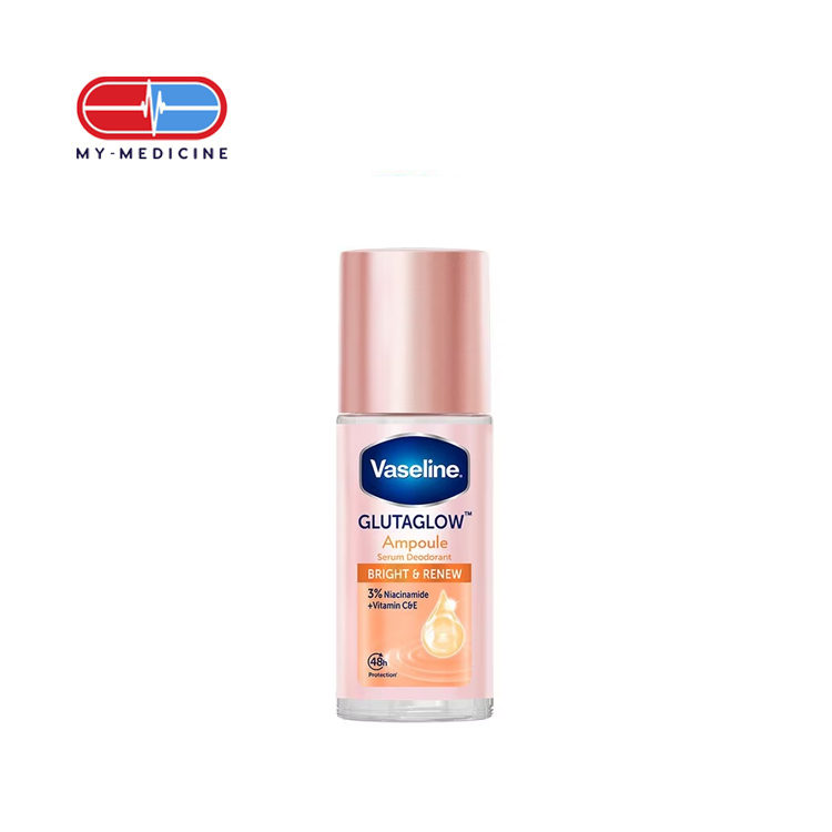 Vaseline Roll On Glutaglow Ampoule Bright & Renew 45ml