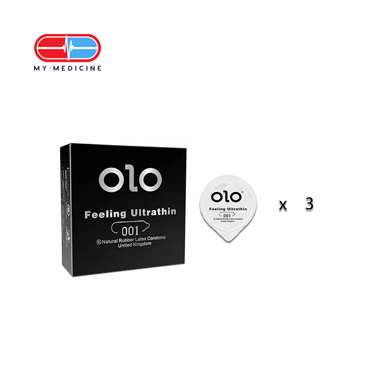 olo Original Black 001 Ultrathin Condom