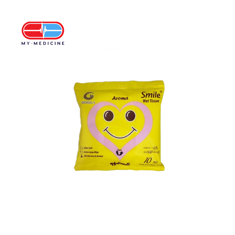 Smile Wipe Tissue 10's (Aroma)