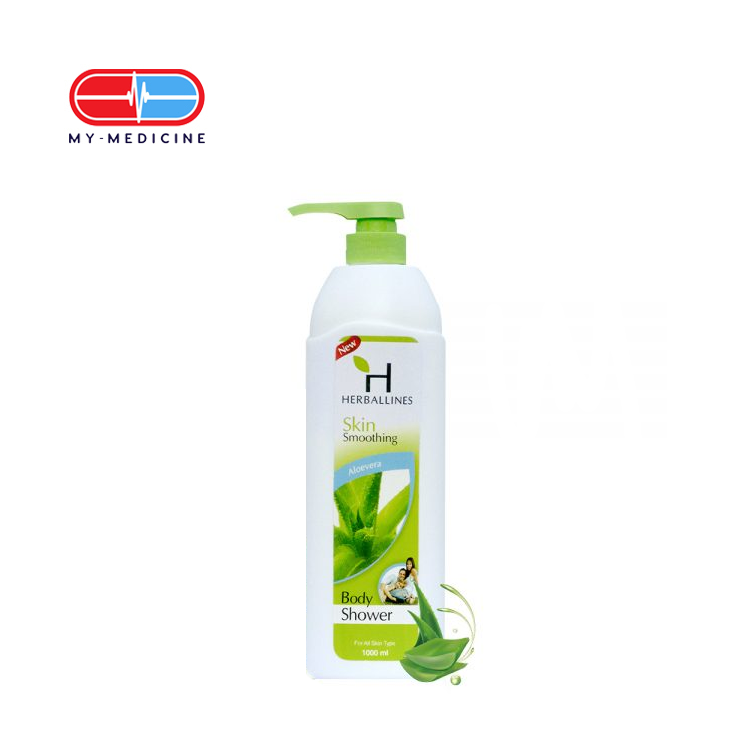 Herballines Skin Smoothing Aloe Vera Body Shower 1000 ml