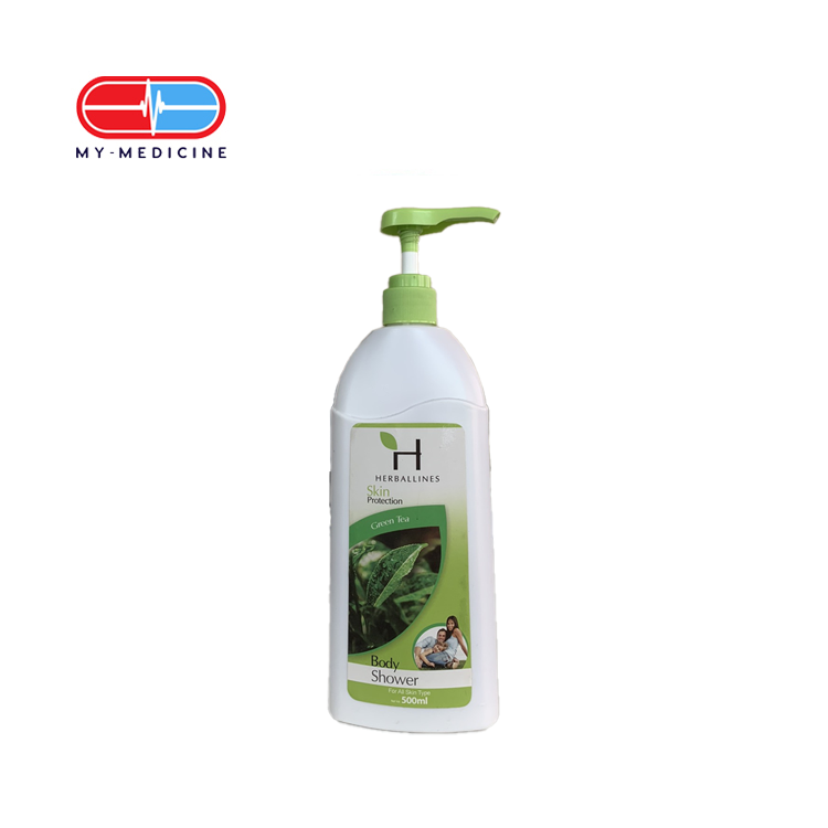 Herballines Skin Protection Green Tea Body Shower 500 ml