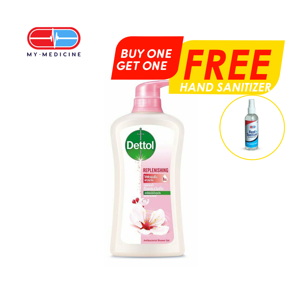 Dettol Replenishing Sakura Antibacterial Shower Gel 450 ml