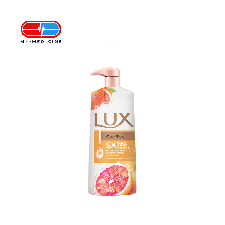 Lux 5x Clear Glow Body Wash 450 ml