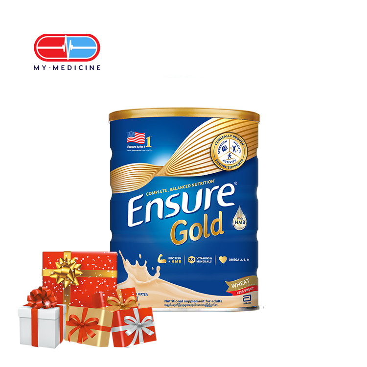 Ensure Gold 850 g (Wheat Flavor- Less Sweet)