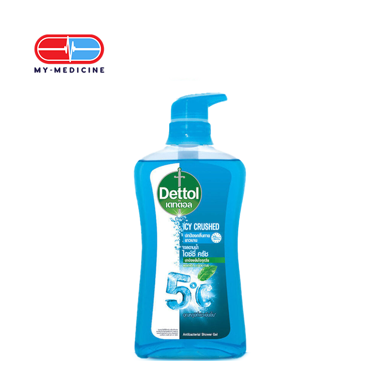 Dettol ICY CRUSHED Antibacterial Shower Gel 500 ml