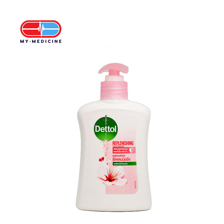 Dettol Replenishing Liquid Hand Wash (Pink) 225 ml