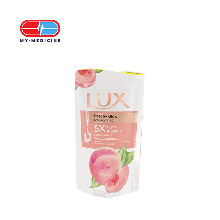 Lux Body Wash Refilll 400 ml (Peachy Glow)