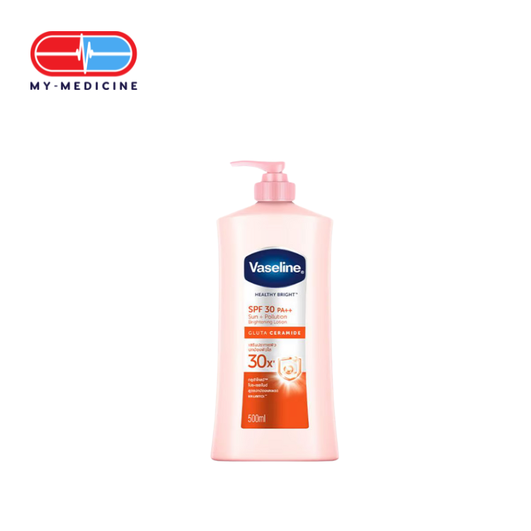 Vaseline Healthy Bright SPF 30A++ Sun+ Pollution Brightening Lotion 500ml