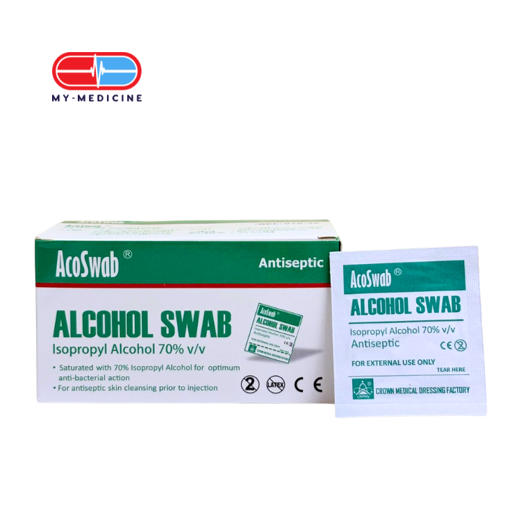 Crown Alcohol Swab(100Pcs)