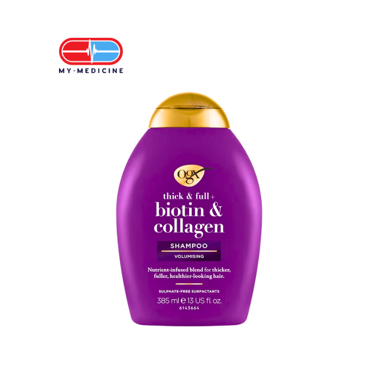 Ogx Biotin & Collagen Shampoo 385ml | My-Medicine: Myanmar Online