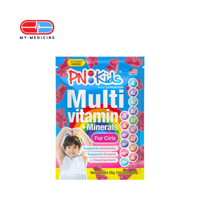 PN Kids Multivitamins+ Minerals (Girls) Sachet