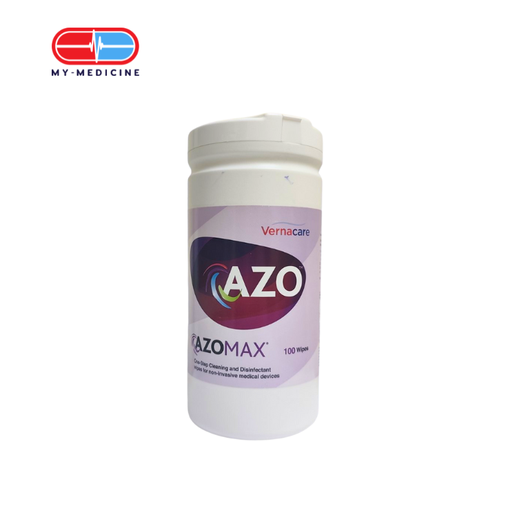 AZO One-step Cleansing and Disinfectant Wipes 100s