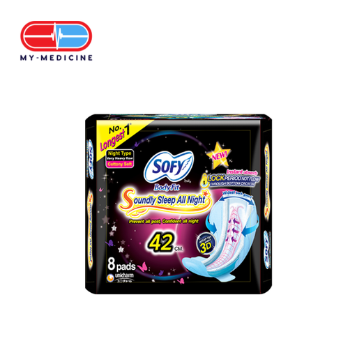 [CP140138] Sofy Body Fit Night 42 cm (8 Pieces)