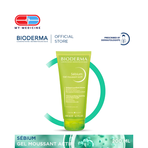 [CP040483] Bioderma Sebium Gel Moussant Actif 200ml