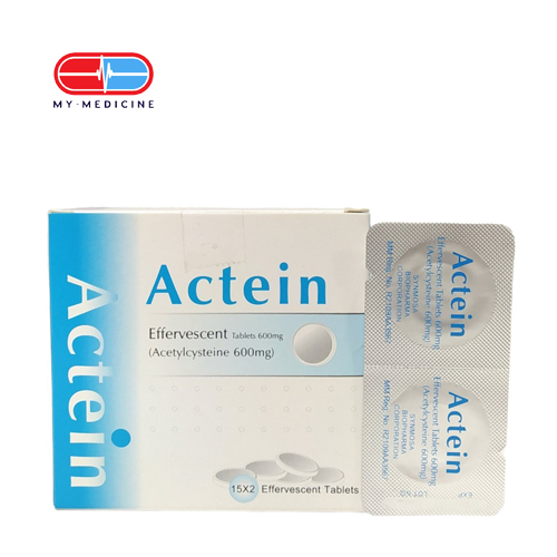 [MD130130] Actein 600 mg Effervescent Tablet