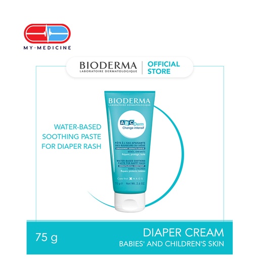 [CP040140] Bioderma ABCDerm Change Intensif Nappy Rash Treatment Moisturiser (Babies and Children's Skin) - 75 g