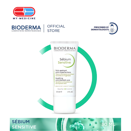 [CP040012] Bioderma Sebium Sensitive Soothing Acne Moisturiser (Acne-Prone Skin) - 30 ml