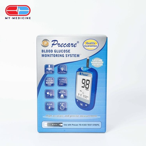 [MA070001] Precare Blood Glucose Monitor