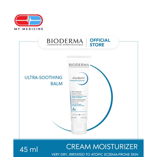Bioderma Atoderm Intensive Baume Ultra-soothing Ultra-nourishing Anti-itching Moisturizer/ Cream (Very Dry, Irritated to Atopic Sensitive Skin)