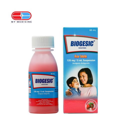 Biogesic Syrup 120 mg