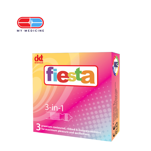 [CP020004] Fiesta 3-in-1 Condom