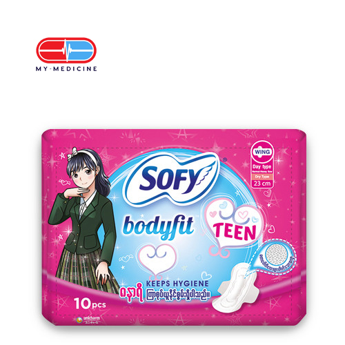 Sofy BodyFit Teen Sanitary Pad 23 cm (10 Pieces)