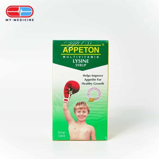 [MD110039] Appeton Lysine Syrup 120 ml