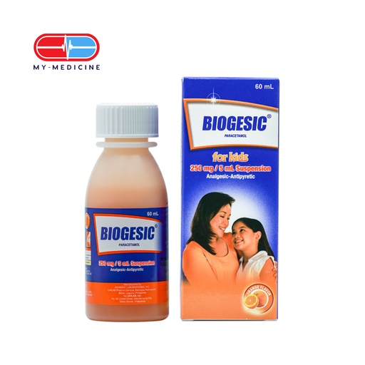 Biogesic Syrup 250 mg