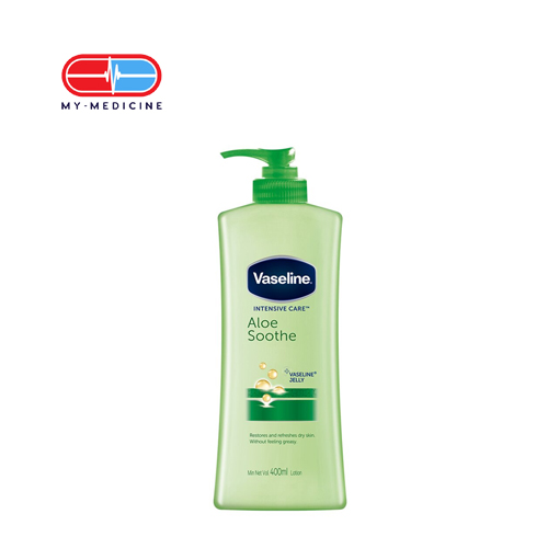 [CP040114] Vaseline Lotion Aloe Soothe 400 ml