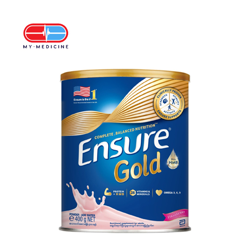 [CP090052] Ensure Gold 400 g (Strawberry Flavor)