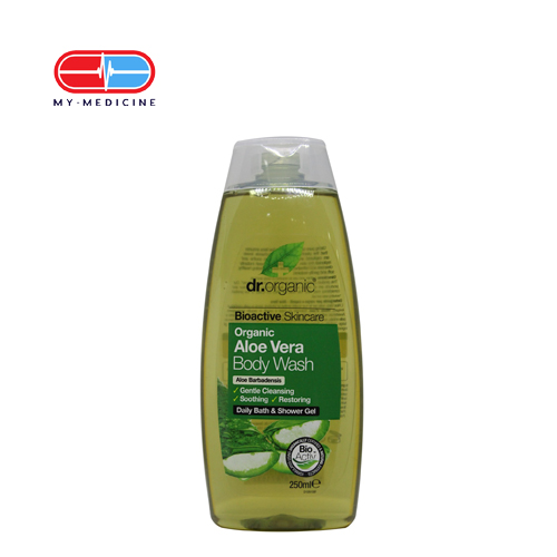 [CP040208] Dr.Organic Aloe Vera Body Wash 250 ml
