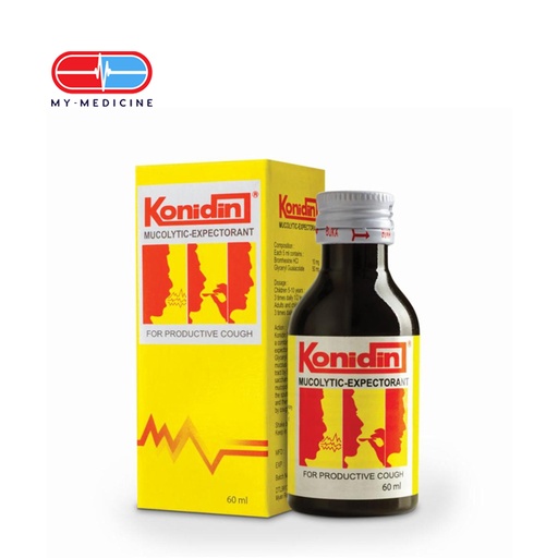 [MD110101] Konidin Expectorant Syrup 60 ml