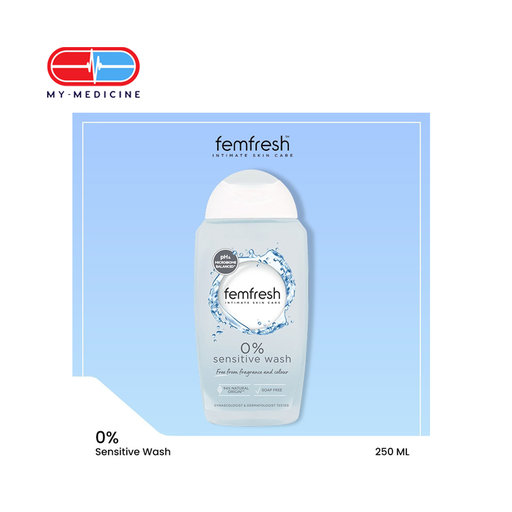 [CP140094] Femfresh 0% Sensitive Wash 250 ml