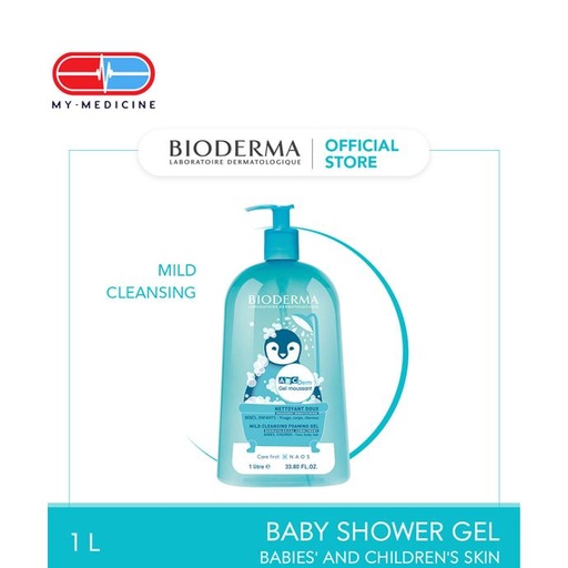 [CP040269] Bioderma ABCDerm Gel Moussant 1L